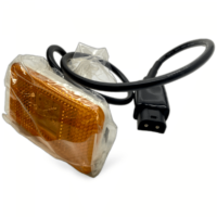 Lumină de marcare laterală, compatibilă Scania, portocalie, cu cablu și conector