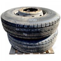 Set roți 2 bucăți Dunlop 295/80R225 și Nokian Tyre 295/80R225