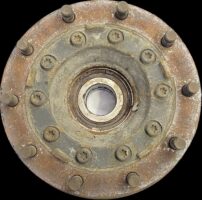 Butuc Roată Ax Secundar cu Frână Disc Stânga Scania
