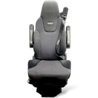 Scaun șofer BE-GE Solaris cu centură de siguranță și suporturi pentru brațe