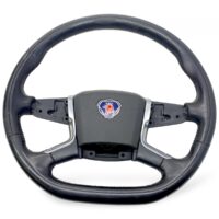 Volan Scania cu Emblemă Leu și Elemente Cromate