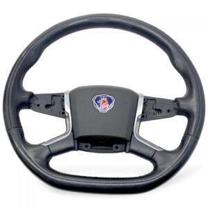 Volan scania cu emblemă leu și elemente cromate