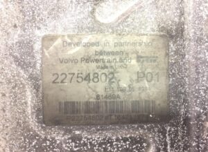 Calculator de motor camion volvo 22754802