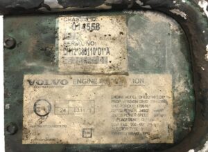 Calculator de motor volvo d12c340 ec01