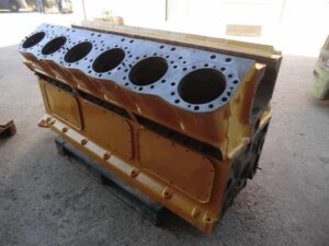 Bloc motor caterpillar d398, 12 cilindri în v
