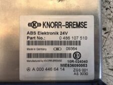 Calculator ABS Mercedes-Benz A 0004466414 - Knorr-Bremse ABS Elektronik 24V Part No.: 0 486 107 510