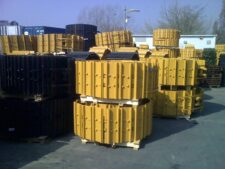 Lanțuri și papuci pentru șenile Berco - Cale de rulare, componente șenilă