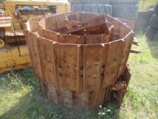 Lanț șenilă cu papuci pentru buldozer Caterpillar D6 - Uzat
