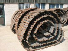 Senilă metalică pentru excavator - compatibilă cu JCB, Caterpillar, Atlas, Volvo, Komatsu