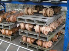 Rola de rulare second-hand pentru buldozer D6H-R