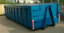 Container Abroll cu Capac și Ușă