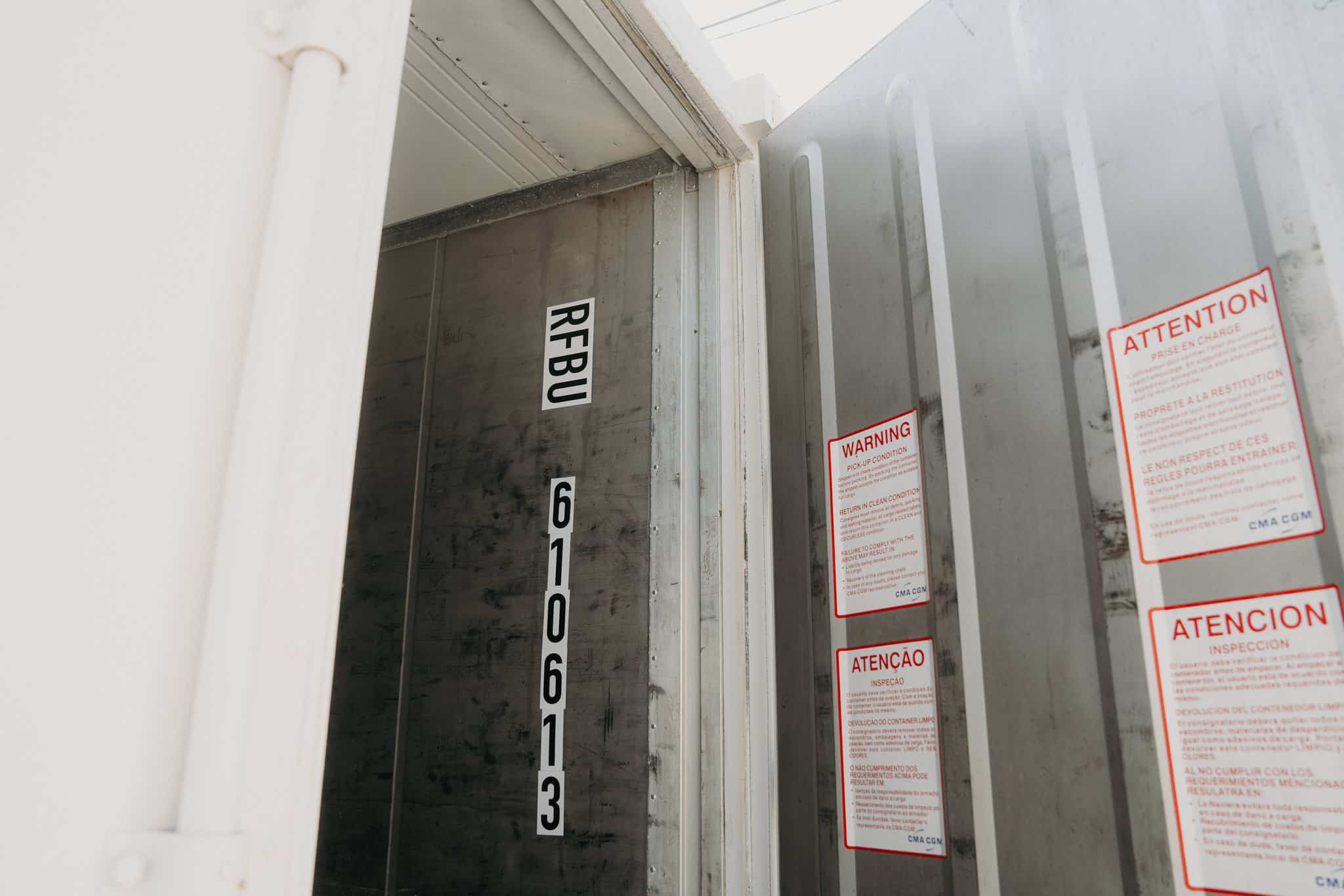 Container frigorific recondiționat Carrier de 6 metri pentru transport și depozitare eficiente