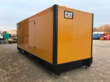 Generator caterpillar 605 kw cu motor cat c18, nou, cu garanție, super silențios
