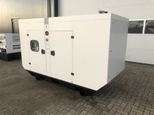 Generator Stamford 110 kVA, nou, motor Perkins 1104C-44TA, silențios, cu garanție