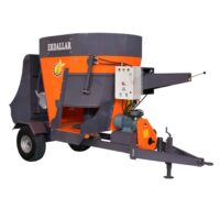 REMORCĂ TEHNOLOGICĂ TRACTATĂ 4 MC CU MOTOR